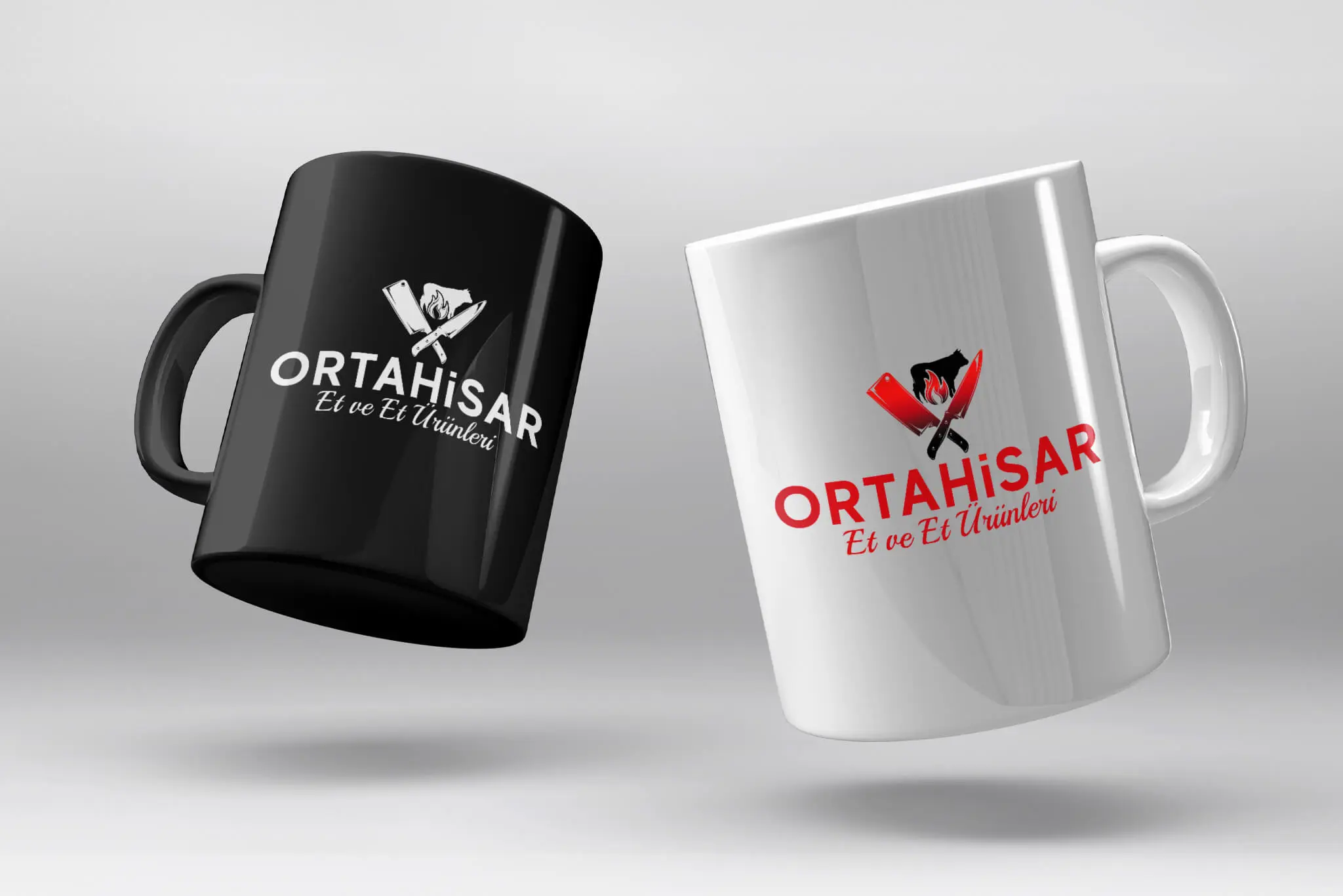 ortahiar et ve et ürünleri logo tasarımı