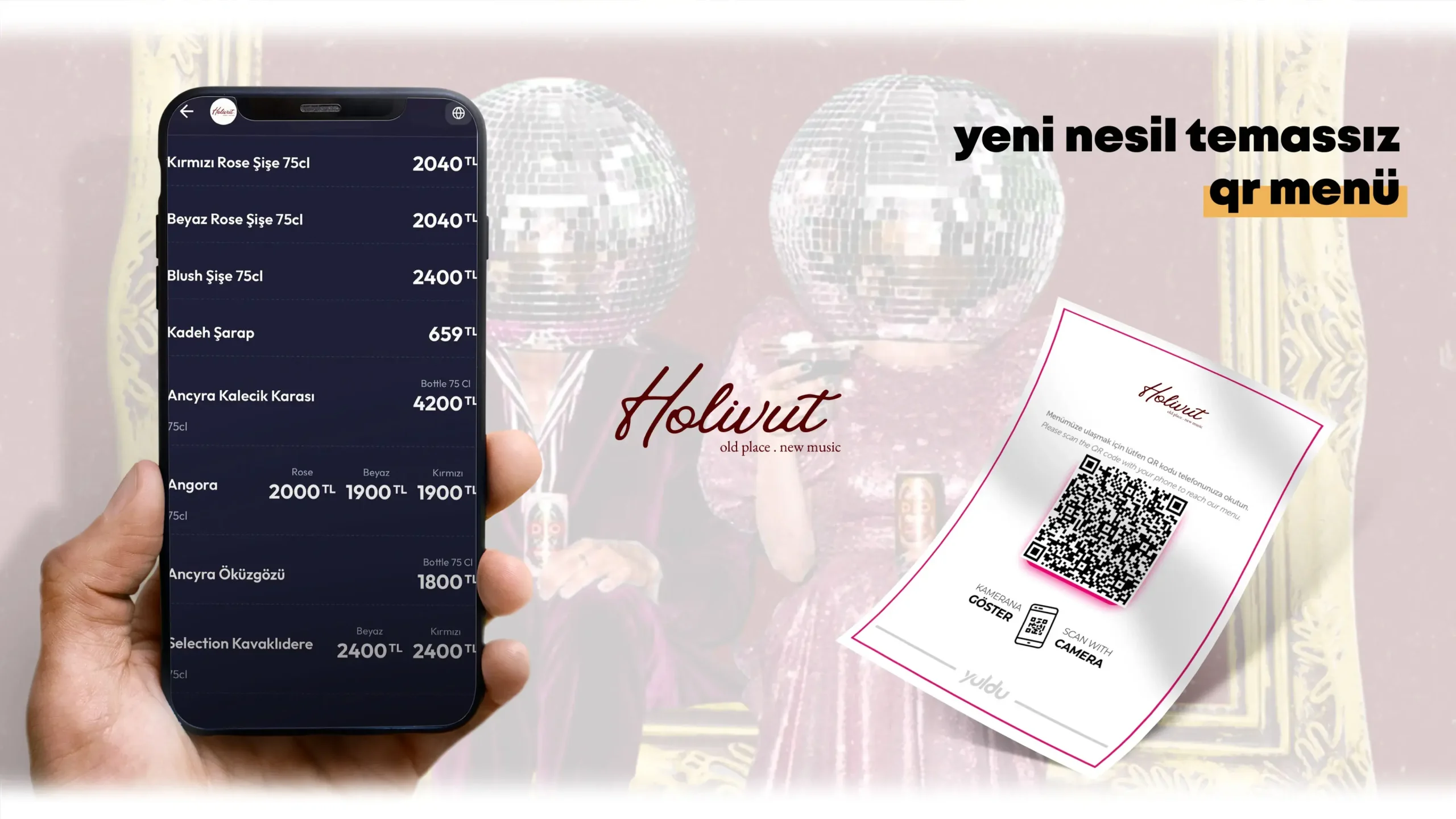 Holivut Trabzon QR Menü