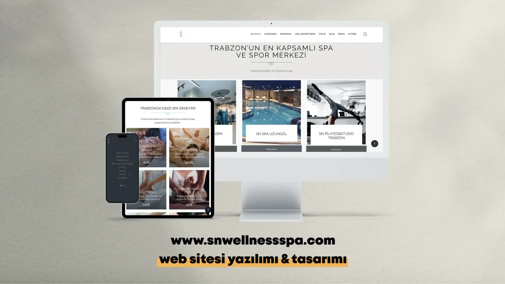 SN Wellness & Spa Kurumsal Web Site Projesi