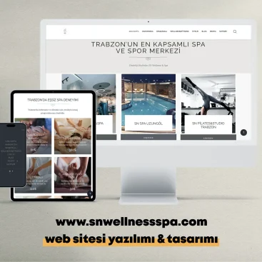 SN Wellness & Spa Kurumsal Web Site Projesi